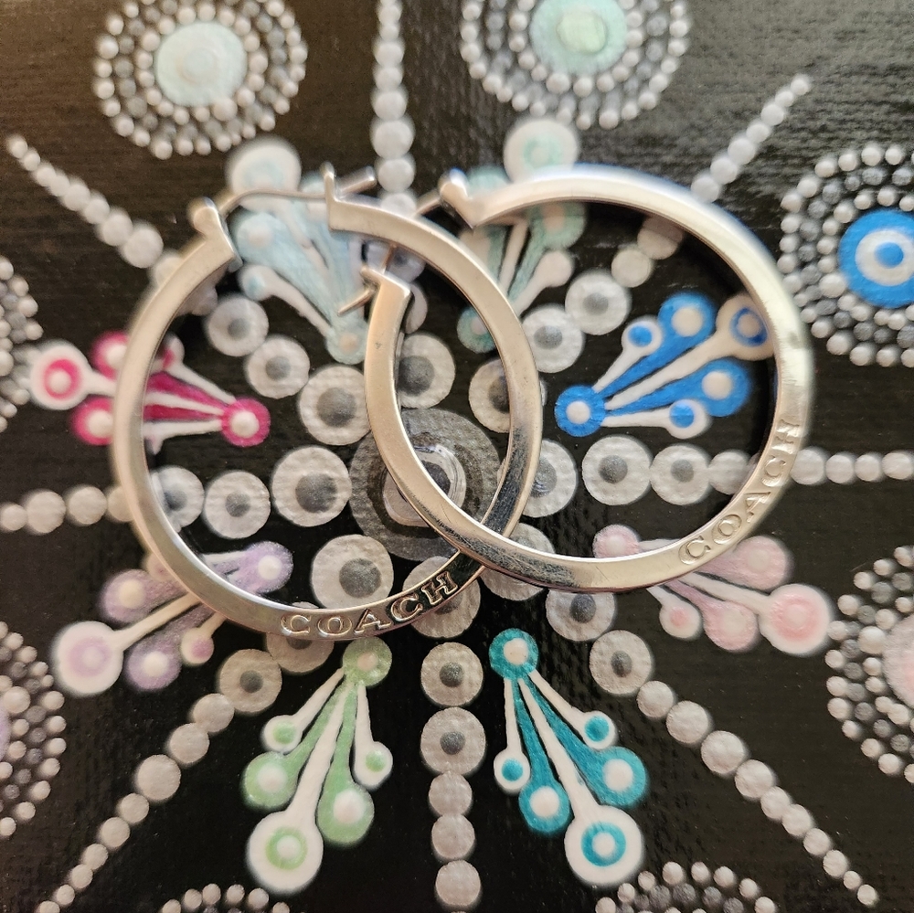 Coach earrings